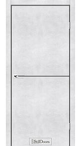 Міжкімнатні двері Лофт Алюміній ТМ "StilDoors"