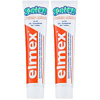 Дитяча зубна паста Elmex Junior від 6 до 12 років 75 мл 2 шт