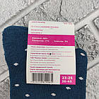 Шкарпетки жіночі високі зимові з махрою р.23-25 ​​крапки асорті Добра Пара 20028961, фото 3