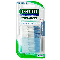 Безметалловые межзубные ершики GUM Soft Picks Large 40 шт