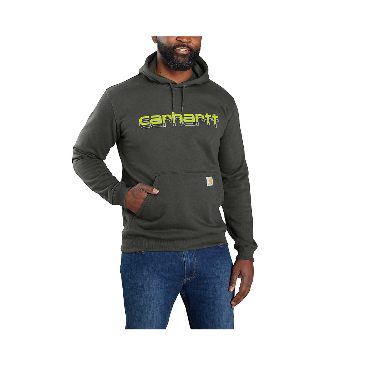 Худи Rain Defender, Carhartt, Peat — Купить Недорого на Bigl.ua