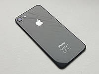 Задняя стеклянная крышка с защитным стеклом камеры на iPhone 8 Space Grey темно-серого цвета для ремонта