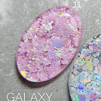 Глітер гель Saga Galaxy Glitter No 11, 8 мл