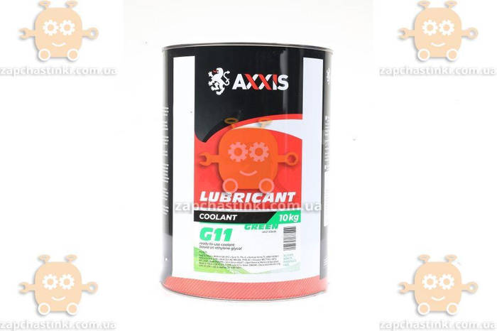 Антифриз G11 GREEN Сoolant 10л (тосол, рідина, що охолоджує) (вр-во ...