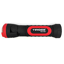 Портативний світлодіодний ліхтарик Tiross 2W COB 1W LED червоний TS-1109-Red, фото 2