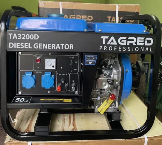 Генератор дизельний TAGRED TA3200D (3.2 кВт)