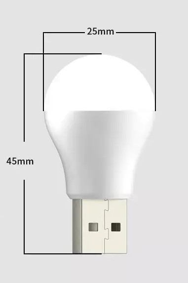 USB LED лампа XO Y1 для повербанка ноутбука USB зарядки фонарик, ночник для аварийного освещения 1.5 W / 5В - фото 6 - id-p1731985173