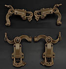 Адаптер кріплення на шолом для навушників Impact Sport, Wаlker`s, Earmor - Койот (Чебурашка), фото 6