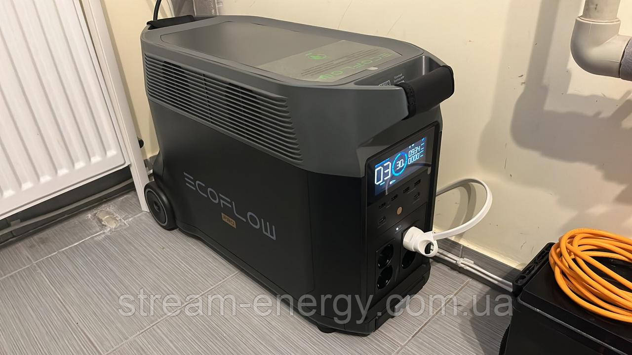Зарядна станція EcoFlow DELTA Pro (3600 Вт·г) - для будинку, для бізнеса, офісу, стоматології, аптек