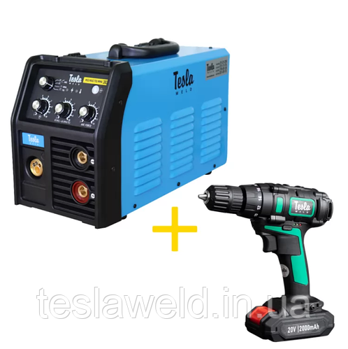 Комплект сварочный полуавтомат Tesla Weld MIG/MAG/FCAW/TIG/MMA 302 ...
