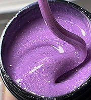 Гель для нарощування нігтів GeliX ICE GM-20 з шимером та дрібною платиною