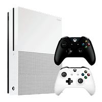 Набор Консоль Microsoft Xbox One S 1TB White Б/У Хороший + Геймпад Беспроводной Microsoft Xbox One Version 2