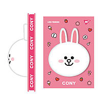 Блокнот-сквіш YES А5, 128 арк., лін. "Line Friends. Cony"