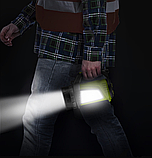 Ліхтар-прожектор з USB 882 A + Подарунок, фото 4