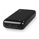 Універсальні мобільні батареї Power Bank Ttec 20000 mAh PowerSlim Black 2 x USB, фото 2