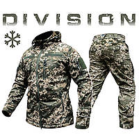 Комплект зимний "DIVISION" УКРПИКСЕЛЬ ММ14 (SoftShell)