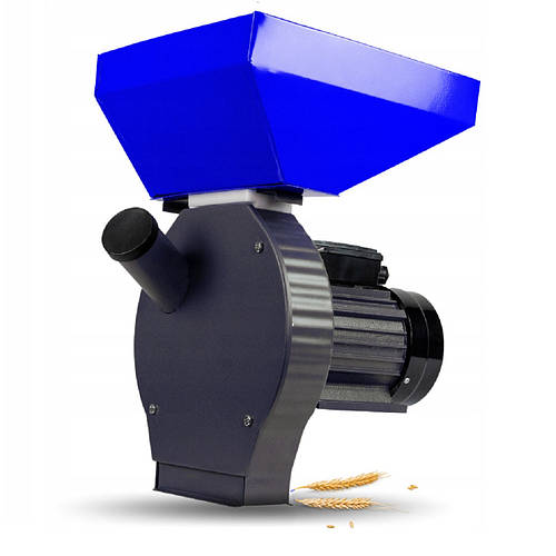 Зернодробилка для зерна дробилка БКІ-3500 3,5 кВт корморезка крупорушка ...