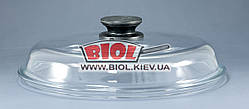 Кришка скляна 26 см висока кругла БІОЛ