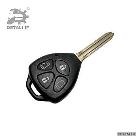 Корпус ключа ключ Land Cruiser Toyota 4 кнопки тип 1