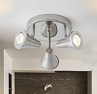 Поворотный светодиодный потолочный светильник CCKCOM, потолочный прожектор, цоколь GU10