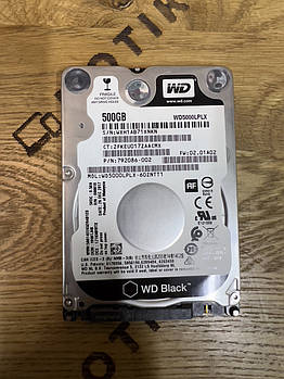 Жесткий диск для ноутбука Western Digital Black 500GB 7200rpm 32MB (WD5000LPLX) Вживаний
