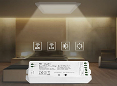 Багатозонний диммер Mi-Light Dual White Panel Light Control System 900 мА TK-3U, фото 2