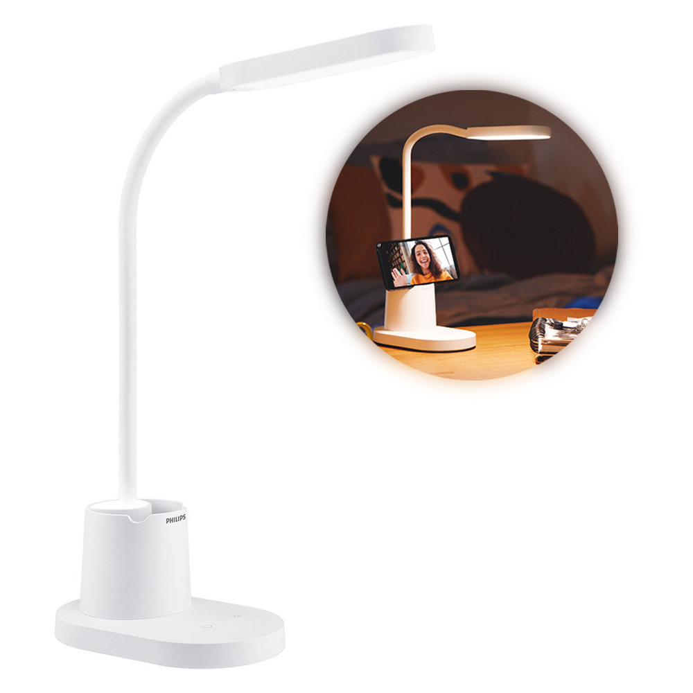Лампа настільна акумуляторна Philips DSK214 LED 7 Вт Білий (929003241107)
