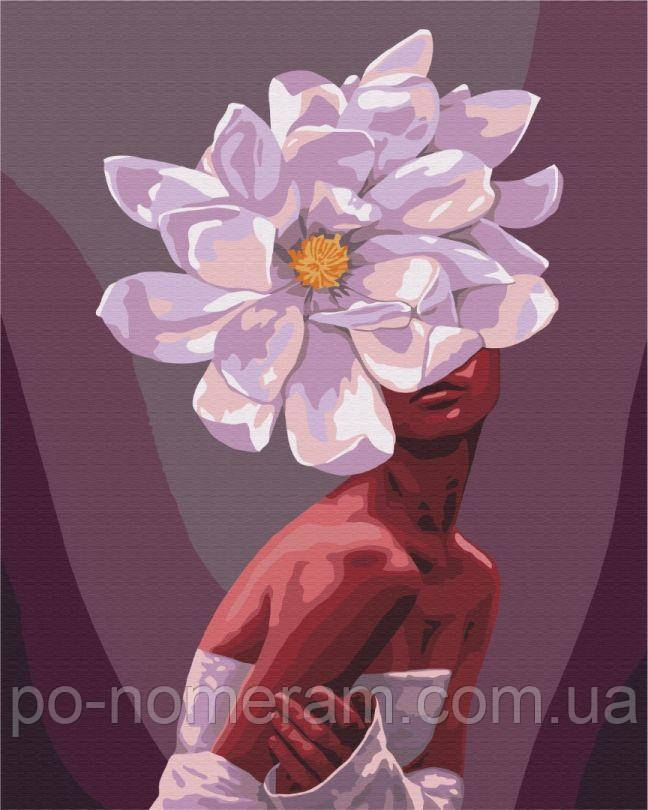 Акційна Полотно для малювання BrushMe В обіймах квітів (BS51361) 40 х 50 см, фото 1