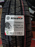 Зимові вантажні шини 195/70R15C 104/102R KLEBER TRANSALP 2