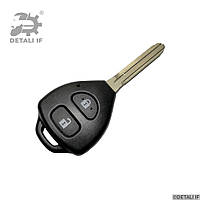 Корпус ключа Ленд Крузер Тойота 2 кнопки 2009DJ1030 12BCM-01