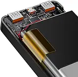 Зовнішній акумулятор (павербанк) Baseus Bipow Digital Display Powerbank 20W 30000mAh Black (PPBD050401), фото 7