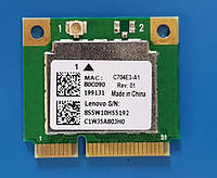 Wi-fi модуль HalfSize Mini pcie для Lenovo (C704E3-A1) Ideapad 100-15IBY (B0C090) 802.11 b,g,n