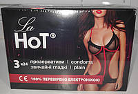 Презервативы La Hot 72 шт/блок Гладкие. Подходят для УЗИ