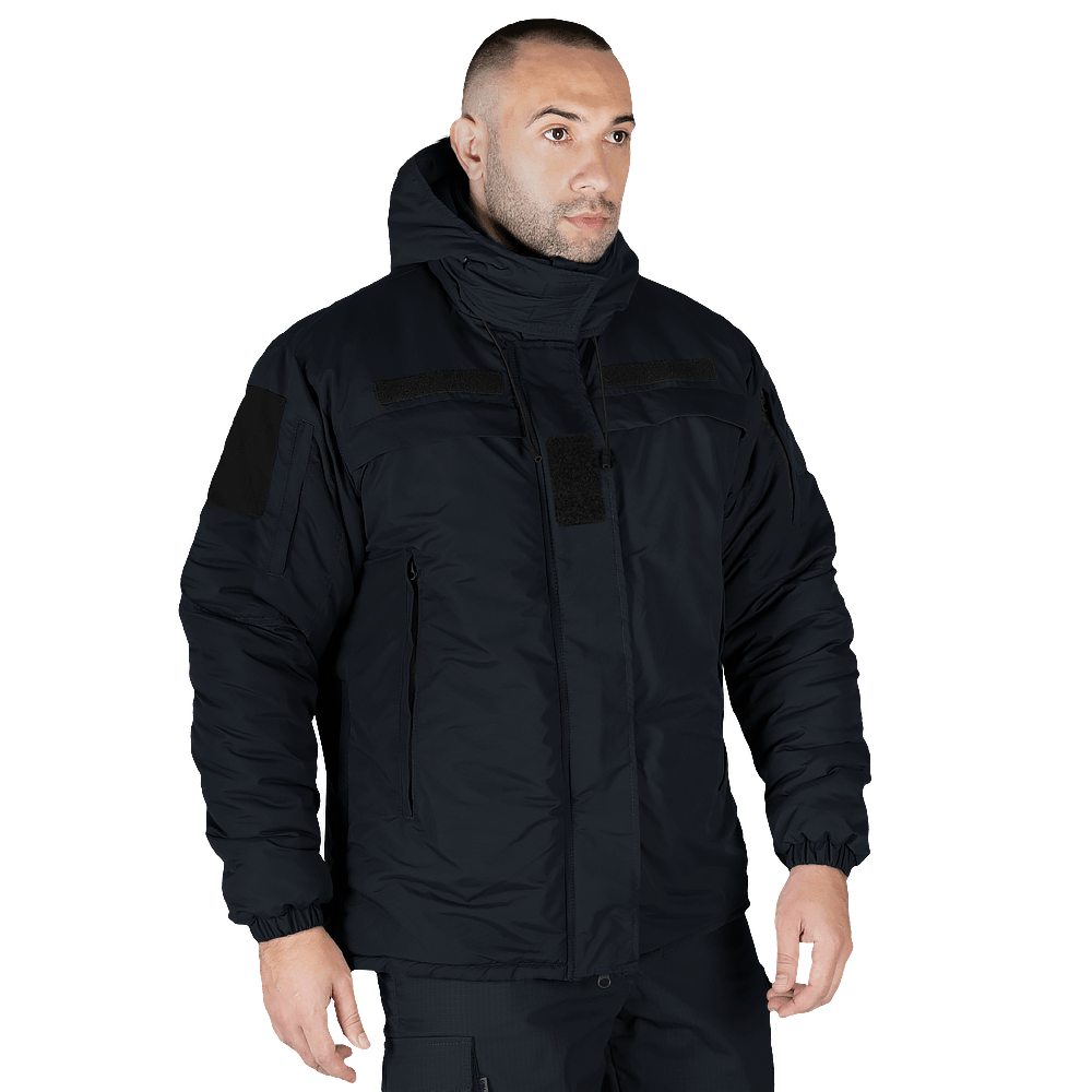 Куртка зимова тактична для поліції System Patrol 2.0 Nylon Jacket Темно-синя