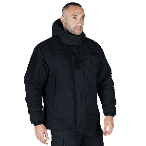 Куртка зимова тактична для поліції System Patrol 2.0 Nylon Jacket Темно-синя