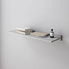 Велика полиця навісна на стіну вітальні 880 мм завширшки Декоративні настінні полиці для книжок і квітів з ЛДСП, фото 5