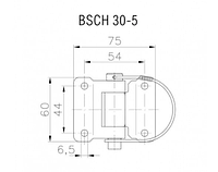 Петля борта Winterhoff BSCH 30-5 000036584