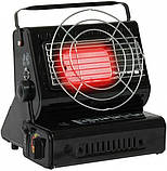 Газова портативна туристична плита нагрівач інфрачервоний газовий керамічний 2в1 Happy Home, фото 2