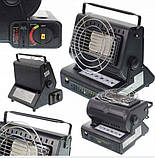 Газова портативна туристична плита нагрівач інфрачервоний газовий керамічний 2в1 Happy Home, фото 3