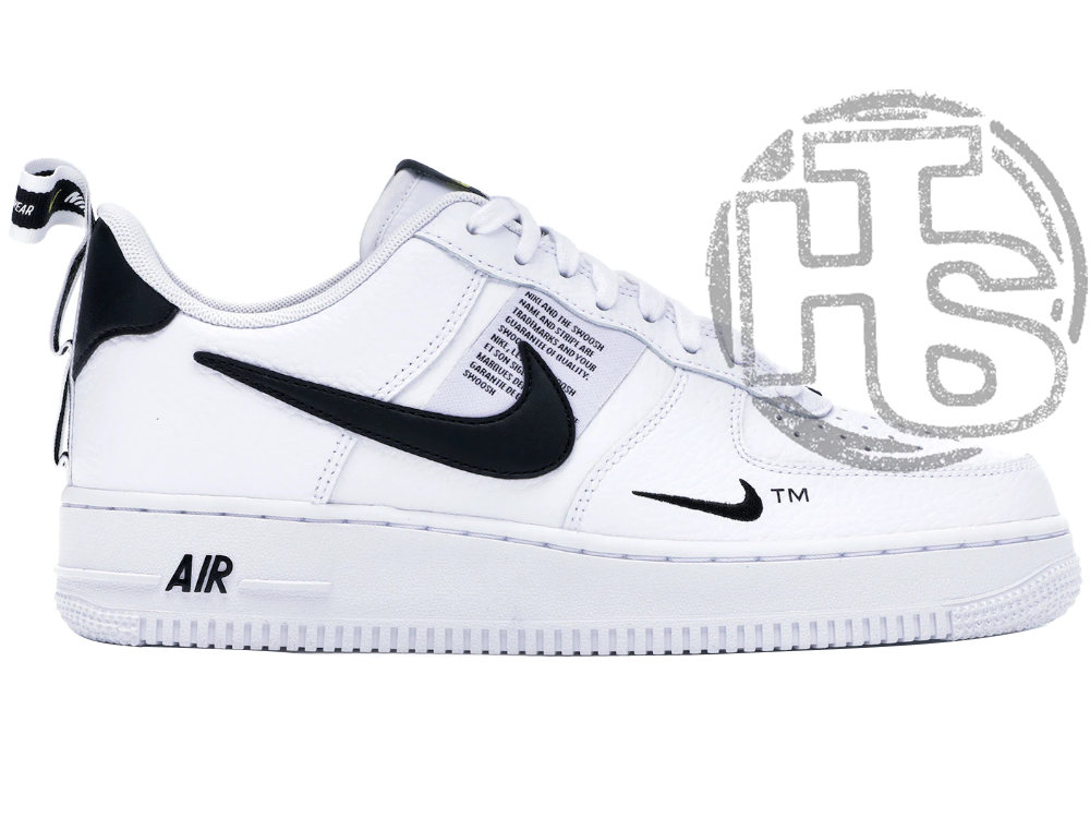 Жіночі Кросівки Nike Air Force 1 Low Utility White Black (з Хутром