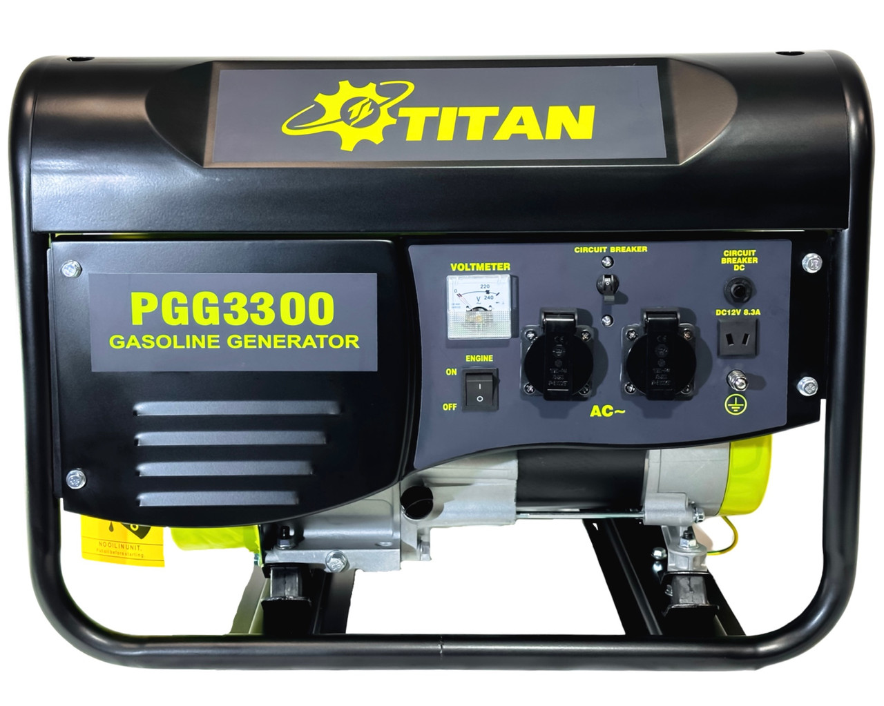 Бензиновий генератор TITAN PGG3300 (2.8-3.0 кВт, ручний стартер)