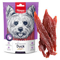 Лакомство для собак Wanpy Duck Jerky вяленое филе утки 100 г