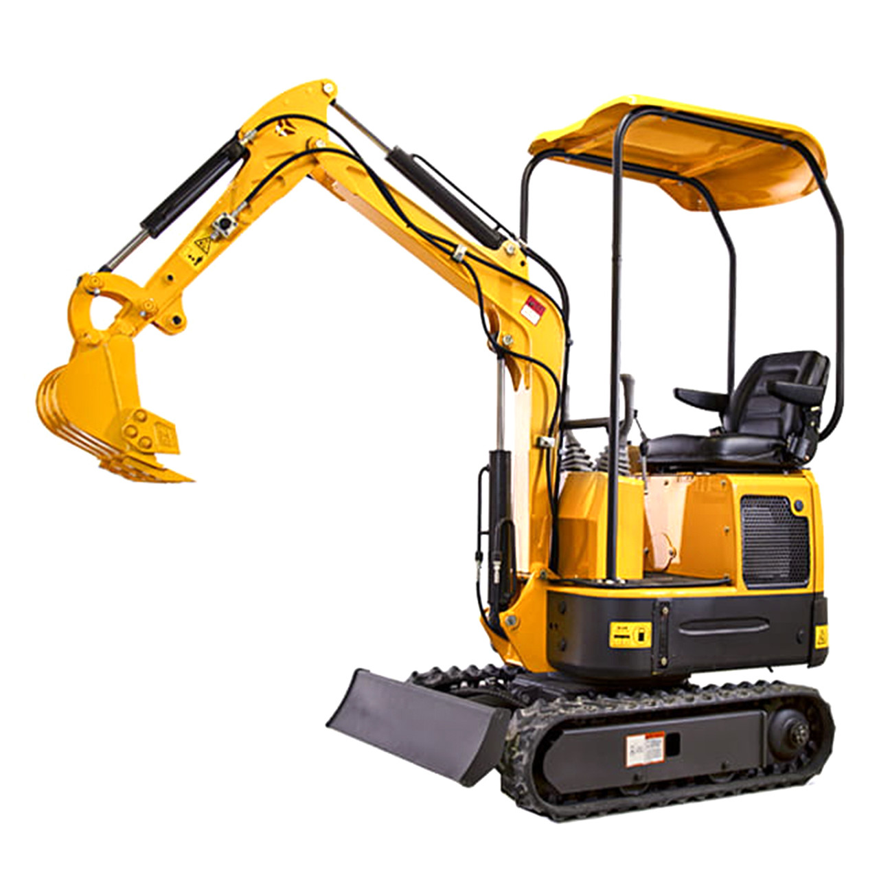 Міні-екскаватор Berger Kraus BK800AS з торсіонною стрілою та ковшем 380 мм, фото 1