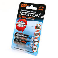 Аккумуляторы пальчиковые АА/НR6 2850mAh ROBITON 2850MHAA-2