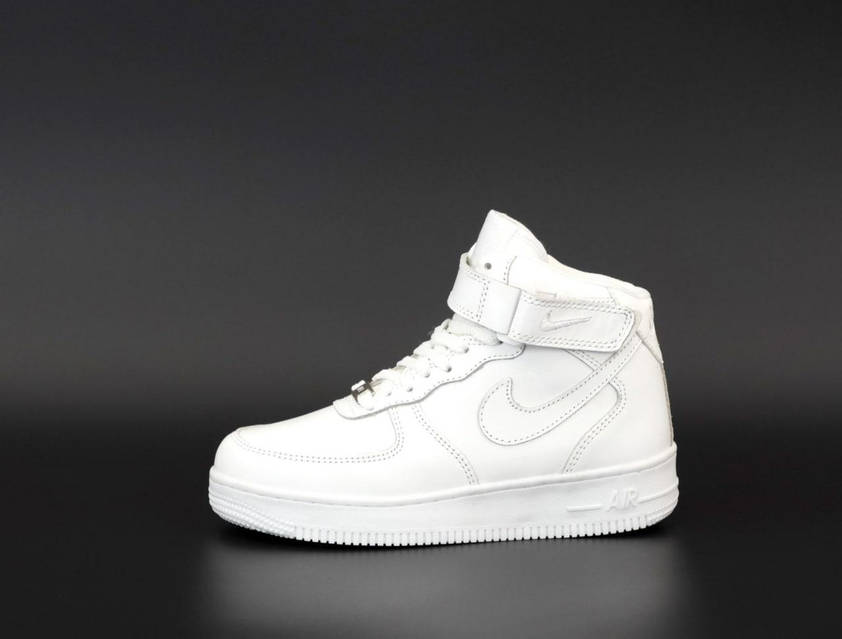 Nike air force 1 triple white high tops clearance