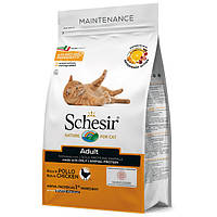 Сухой монопротеиновый корм для котов Schesir Cat Adult Chicken с курицей 400 г