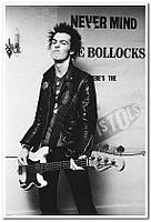 Sex Pistols британская панк-рок-группа - плакат