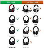 Амбушури Beats Studio 2 Beats Studio 3 B0501 Колір Темно-синій Navy Blue, фото 5