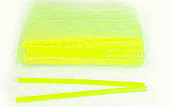 Термоклей для пістолета кольоровий 1,1мм * 30см Жовтий