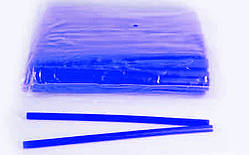 Термоклей для пістолета кольоровий 1,1мм * 30см Синій